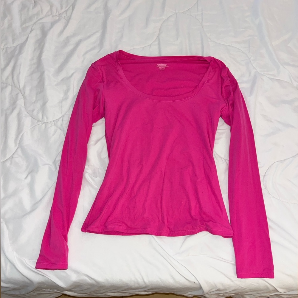 Hot Pink Long Sleeve Top 🩷✨